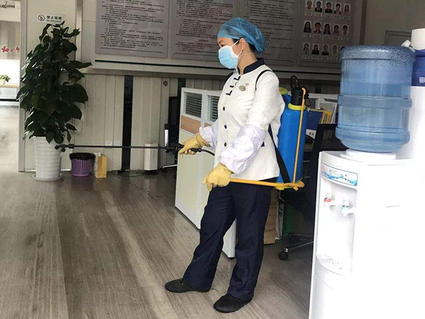 青岛保洁公司疫情防控各项决策部署和要求